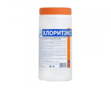 фото Хлоритекс в таблетках 20 гр (ведро по 0,8 кг)