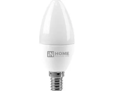 фото Лампа светодиодная LED-СВЕЧА-VC 8Вт 230В E14 4000К 720лм IN HOME 4690612020433