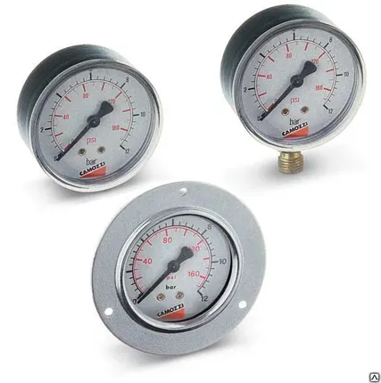 Фото №0 Манометры для регуляторов давления и фильтров-регуляторов Camozzi. Серия C