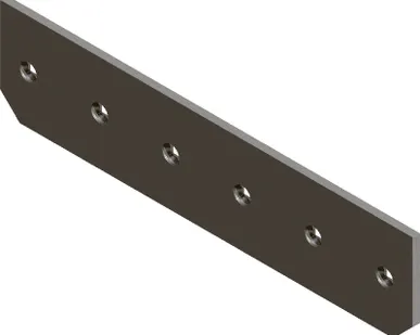 фото Доска полевая оборотная РЗЗ.00.672 для плугов оборотных KUHN Multi-Master 123 T, Multi-Master 153 T