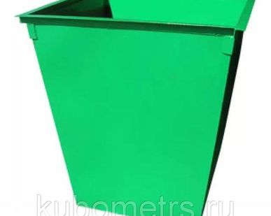 фото Мусорный контейнер металлический 0,75 м3