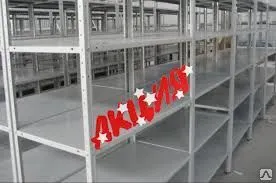 фото Стеллажи металлические сборно-разборные. Нагрузка 900 кг