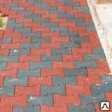 фото Брусчатка из резиновой крошки