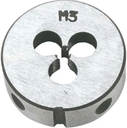 Фото №0 Плашка М 4 TOPEX 25*9 мм