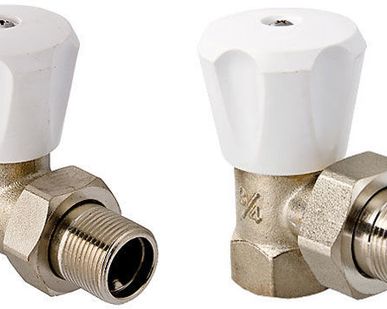фото Вентиль радиаторный угловой НР d20-1/2'' мм