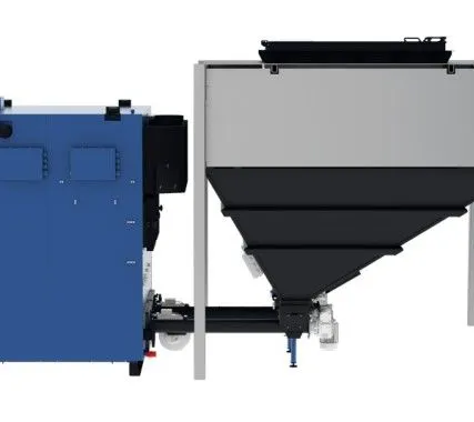 Фото №1 Автоматический котел Zota ROBOT 150 кВт - 1, бункер 2000л, 1 шнек, уголь