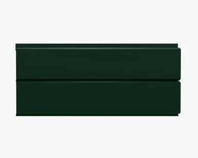 фото Сайдинг Фасадная панель «Софит» 0.45 мм RAL 6005, Зеленый мох