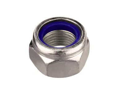 фото Гайки самоконтрящиеся, DIN 985, класс прочности 8, оцинкованные