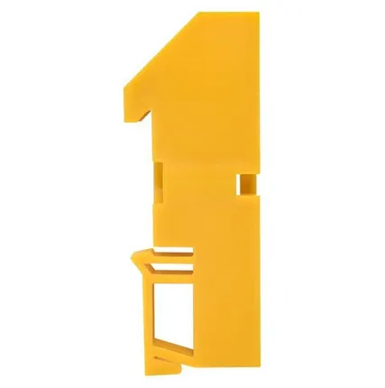 Фото №5 Изолятор на DIN-рейку желт. PROxima EKF ak-1-4-y