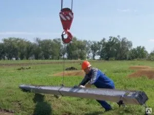 фото Монтаж опор для ЛЭП