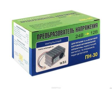 фото Преобразователь напряжения Орион ПН-30 (24-12В, 30А)