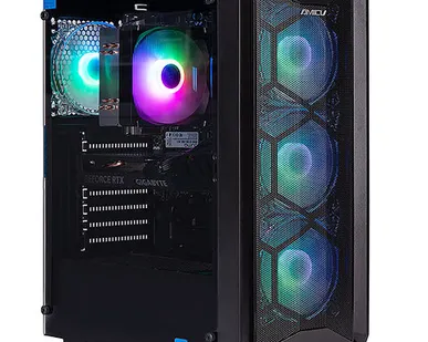 фото Системный блок Amcv a099n game amd ryzen 5 5600 - 6 x 3.5 ghz/32gb/1tb ssd/rtx 4060 8gb gddr6 /dos