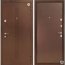 Фото №0 Входные металлические двери Бульдорс Steel-11 хром