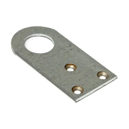 Фото №0 Проушина 18*50мм, d=10мм, цинк