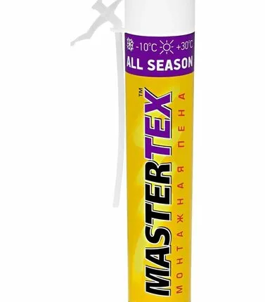 Фото №0 Пена монтажная MASTERTEX ALL SEASON 670мл всесез