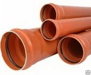 Фото №0 Труба ПВХ SN4 110х3,2х1000