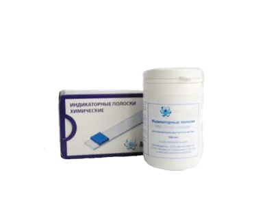 фото Индикаторные полоски для определения нейтрализующих веществ (соды и аммиака
