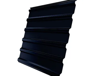 фото Профнастил МП-20 0,4 RAL 9005 черный 2 м