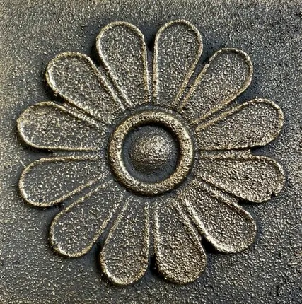 Фото №0 Чугунная плитка "Хамомилля"