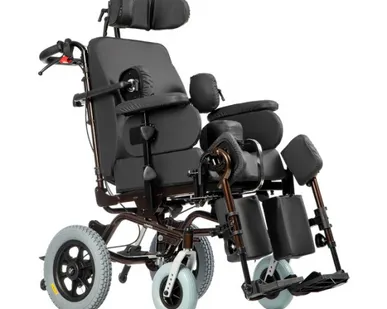 фото Кресло - коляска DELUX 560 UU ОРТОНИКА (18", 46 см, 65 - 74 см, 39 кг)
