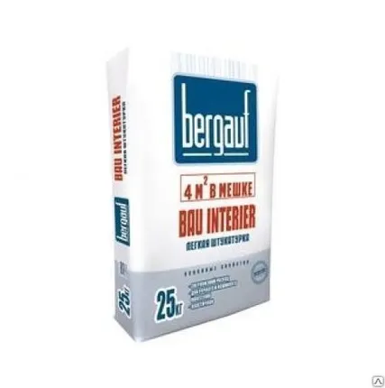 Фото №0 Штукатурка Bau Interier, 25 кг