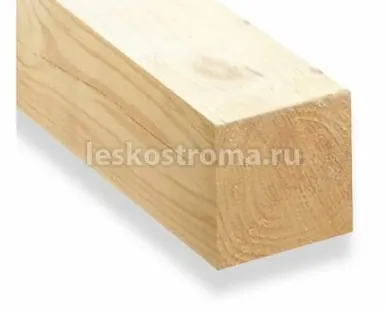фото Брус обрезной 100*150*6000 1 сорт