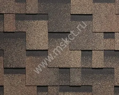 фото Гибкая черепица Docke Генуя Трюфель
