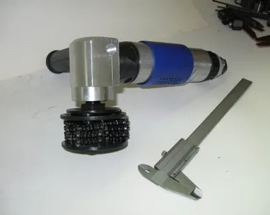 фото Шлифовальная зачистная пневматическая машина РПМ-2215Ш (шарошка ф80 мм)