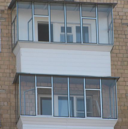 Фото №0 Алюминиевый балкон