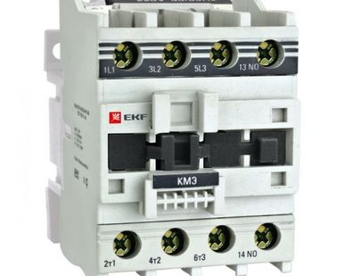 фото Контактор КМЭ малогабаритный 32А 380В 1NO EKF