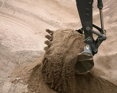 фото Песок мытый строительный