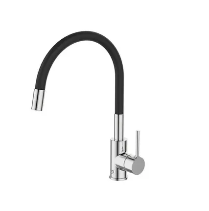 Фото №0 Смеситель для мойки Milardo Meal M01SB0FM05, чёрный