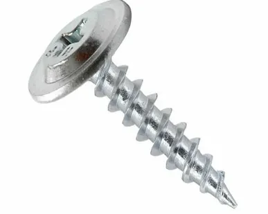 фото Саморез 4,2*13 оцинк. с прессшайбой острый (1000шт)