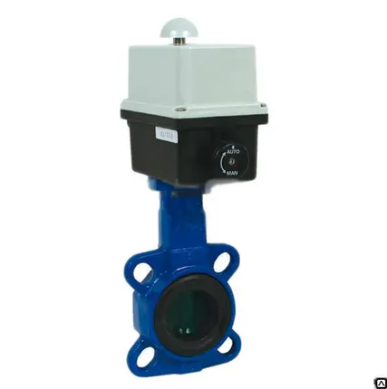 Фото №0 Затвор дисковый VFY-WA(SYLAX) Ду100 Ру16 электропривод Danfoss