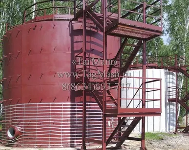 фото Резервуар накопительный 50м3