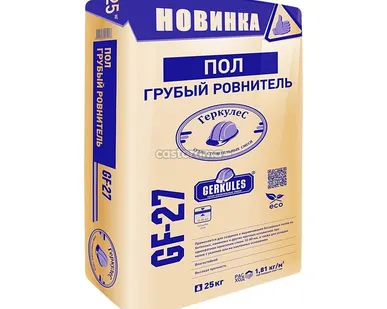 фото Грубый ровнитель для пола Геркулес 25 кг