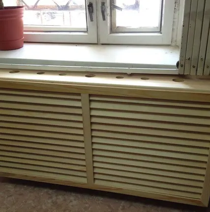 Фото №0 Экран декоративный (600х1200) - дерево