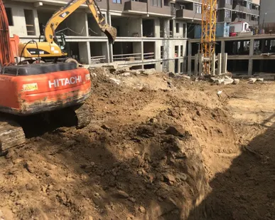 фото Комплекс земляных работ, разработка грунта, вывоз грунта