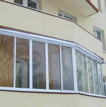 Фото №0 Остекление балкона