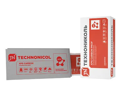 фото Экструзионный пенополистирол XPS ТехноНИКОЛЬ CARBON PROF 300 1180х580х50-L