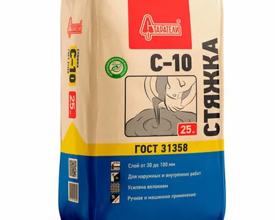 фото Стяжка для пола Старатели С-10 30-100мм 25кг