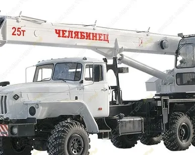 фото Аренда автокрана (автомобильного крана) Челябинец КС-45721-17 на шасси Урал-4320, Ноябрьск