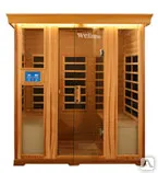 фото Инфракрасная сауна Wellness LH-904D хемлок