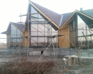 фото Витраж алюминиевый