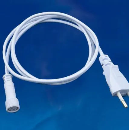 Фото №0 UCX-PT2/Y90-120 WHITE 1 STICKER Провод для подключения светильника ULY-P9* к сети 220В. 120 см. Белый. ТМ Uniel.
