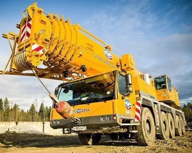 фото Услуги крана 350 тонн, вылет стрелы 70 м