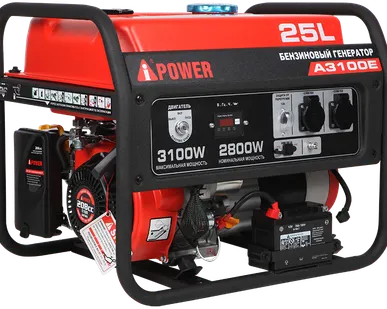фото Портативный бензиновый генератор A-iPower A3100E