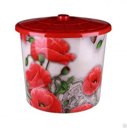 Фото №0 Бак "Маки" 75 литров с крышкой