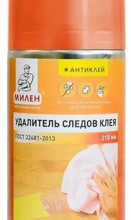 фото Удалитель следов клея (спрей) милен «антиклей»