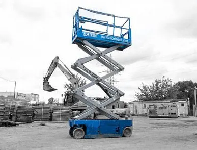 фото Аренда ножничного электрического подъемника Genie GS-2032